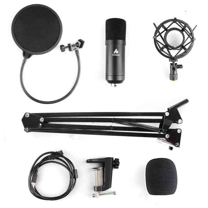 MAONO AU-A04 USB Microphone Combo Setup